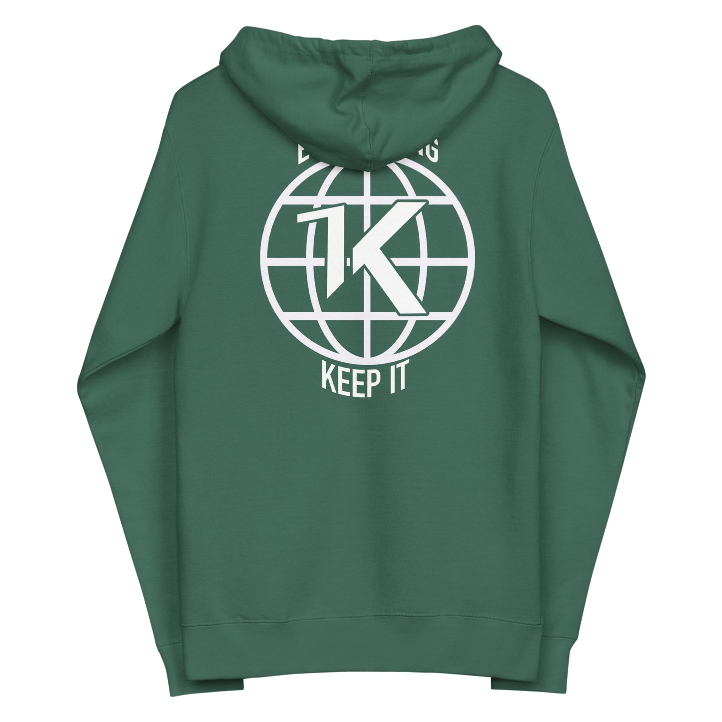 Classic 1K Unisex zip up hoodie