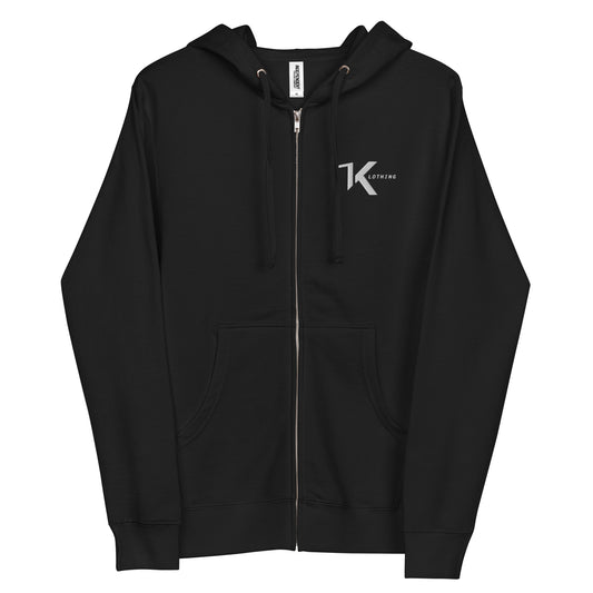 Classic 1K Unisex zip up hoodie